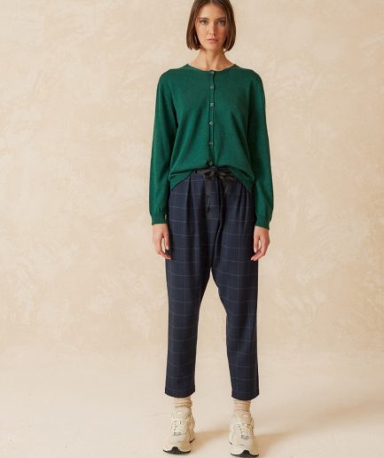 Pantalones baggy cuadros