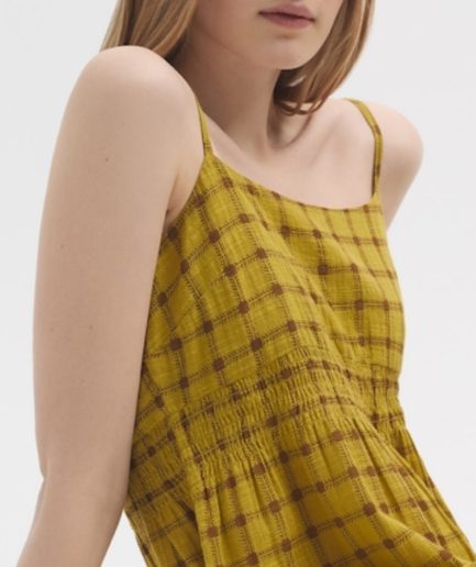 Vestido tirantes cuadros