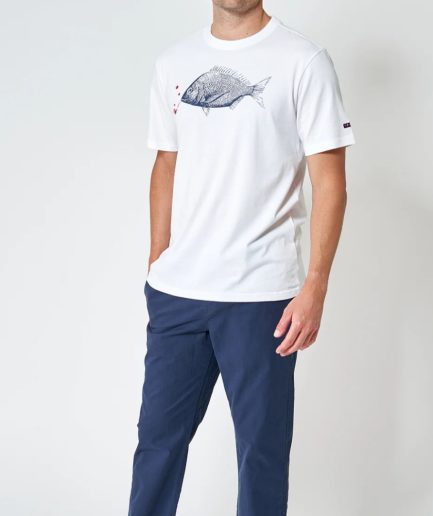 Camiseta algodón pez pipa