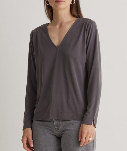 Camiseta pico fluida 3 colores