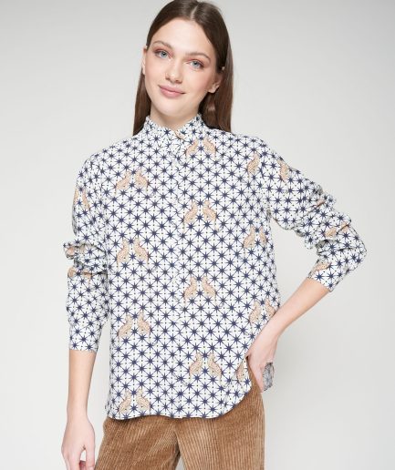 Camisa estrellas leopardo
